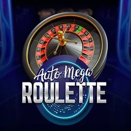 Auto Mega Roulette slot logo by Pragmatic Play at NomaSpin Casino