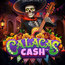 Calacas Cash slot logo by Greentube at NomaSpin Casino
