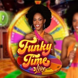 Funky Time game by Evolution – logo hosted on NomaSpin Casino