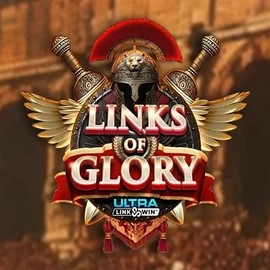Official Slots logo: Links of Glory by Slingshot Studios at NomaSpin Casino