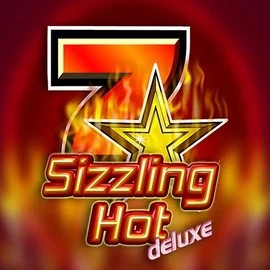 Slots logo of Sizzling Hot Deluxe from Novomatic at NomaSpin Casino