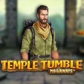 Temple Tumble Megaways casino game by Relax Gaming – featured logo at NomaSpin Casino